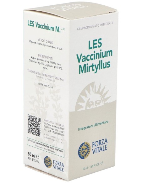 Les Vaccinium Myrtillus Arandano Negro 50Ml. de Forza Vitale