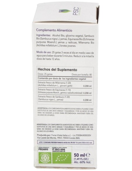 Psc Arresto Prevento 50Ml. de Forza Vitale