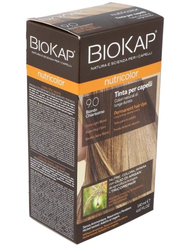 Tinte Extra Light Blond 140Ml Rubio Muy Claro ·9.0 de Biokap