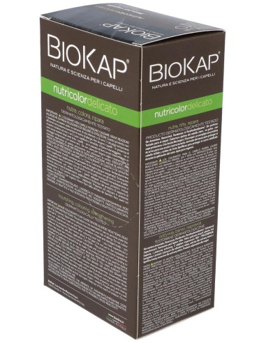 Tinte Natural Black 140Ml Negro 1.0 Delicato de Biokap