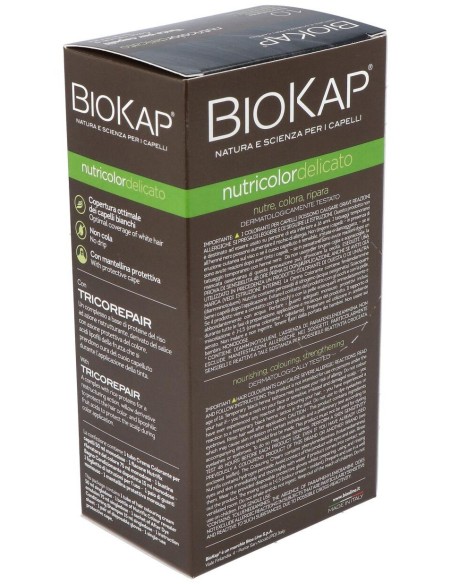 Tinte Natural Black 140Ml Negro 1.0 Delicato de Biokap
