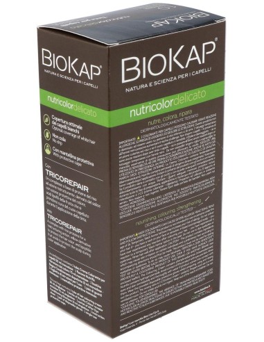 Tinte Natural Black 140Ml Negro 1.0 Delicato de Biokap