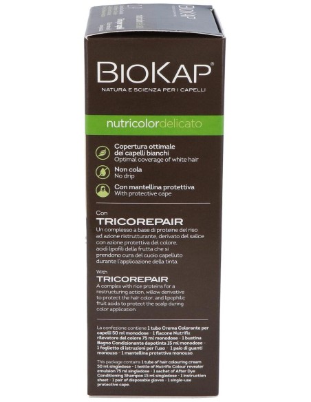 Tinte Castaño Oscuro Chocolate 140Ml 2.9 Delicato de Biokap