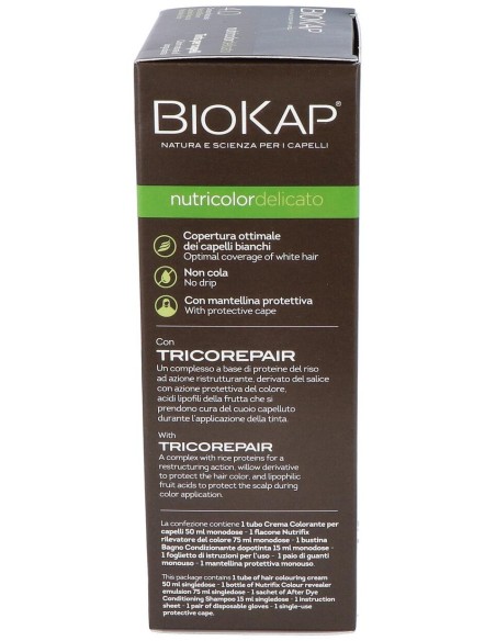 Tinte Brown Gentle Dye 140Ml. Castaño Natural 4.0 de Biokap