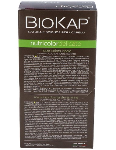 Tinte Castaño Claro Caoba 140Ml 5.5 Delicato de Biokap