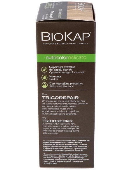 Tinte Rubio Muy Claro Dorado 140Ml. 9.3 Delicato de Biokap