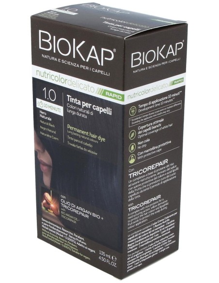 Biokap Rapid Negro Natural 1.0 Tubo 140Ml. de Biokap