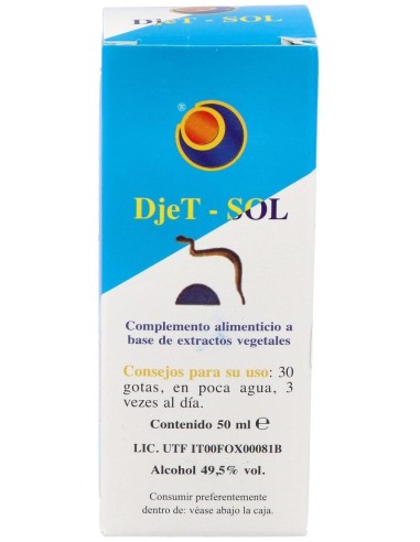 Djet-Sol Gotas 50Ml de Herboplanet