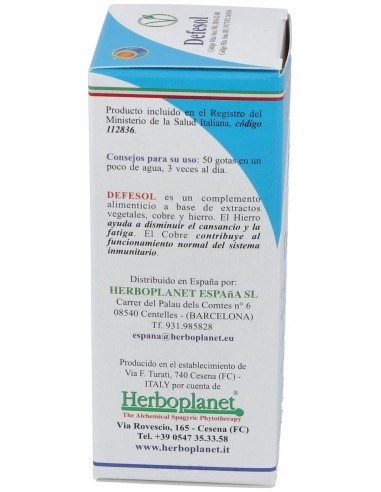 Defesol Gotas 50Ml. de Herboplanet