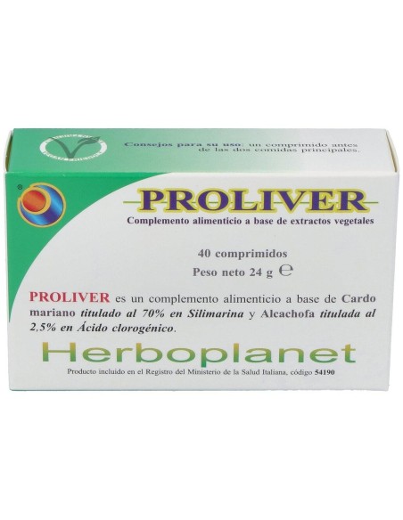 Proliver 40Comp. de Herboplanet