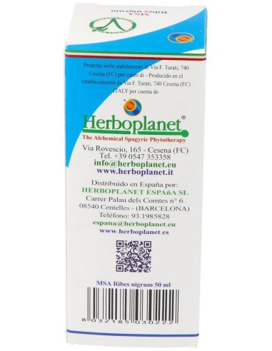 Msa Ribes Nigrum Yemas Grosellero Negro 50Ml. de Herboplanet