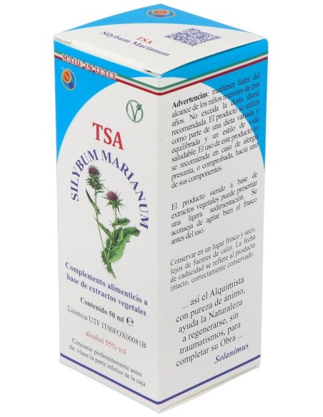 Tsa Silybum Marianum Frutos 50Ml. de Herboplanet