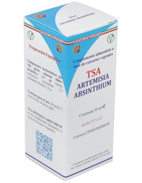 Tsa Artemisa Absinthium Sumidades Floridas 50Ml. de Herboplanet