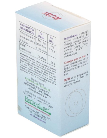 Ruby Gotas 10Ml. de Herboplanet