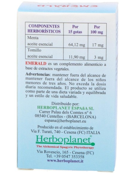 Emerald Gotas 10Ml. de Herboplanet