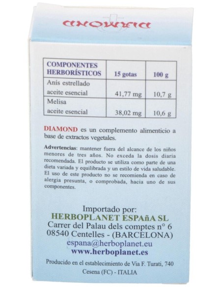 Diamond Gotas 10Ml. de Herboplanet