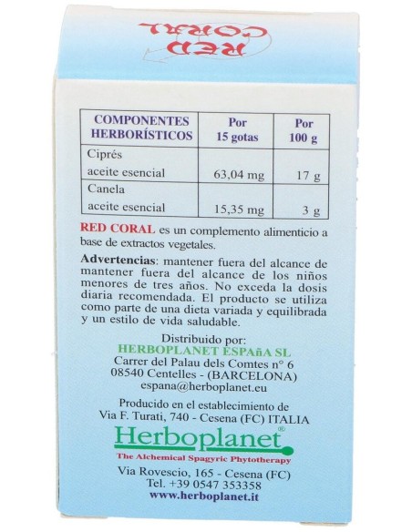Red Coral Gotas 10Ml. de Herboplanet