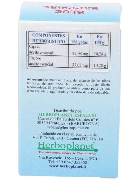 Blue Sapphire Gotas 10Ml. de Herboplanet