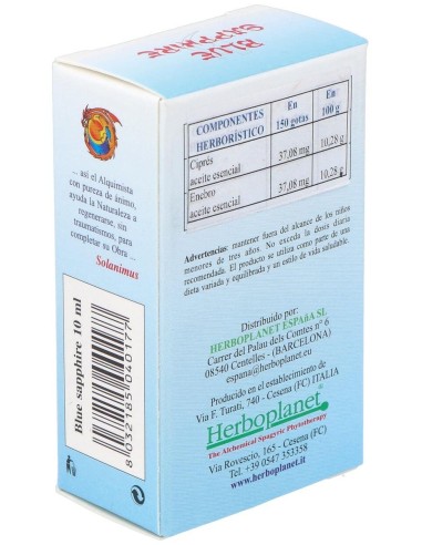 Blue Sapphire Gotas 10Ml. de Herboplanet