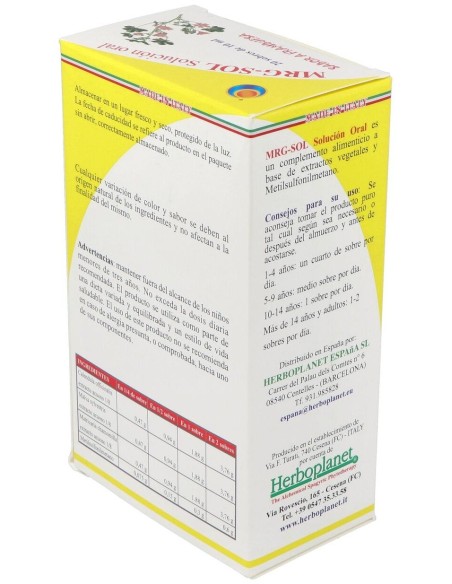 Mrg-Sol Solucion Oral 20Sbrs. de Herboplanet
