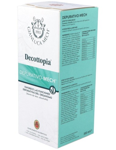 Depurativo Ii Mech 500Ml. Decotopia de Decottopia
