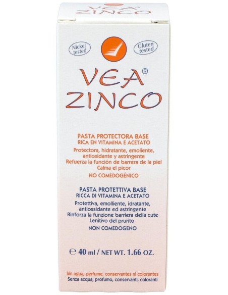 Vea Zinco Pasta Protectora Base 40Ml. de Vea