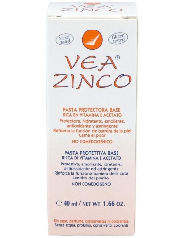 Vea Zinco Pasta Protectora Base 40Ml. de Vea