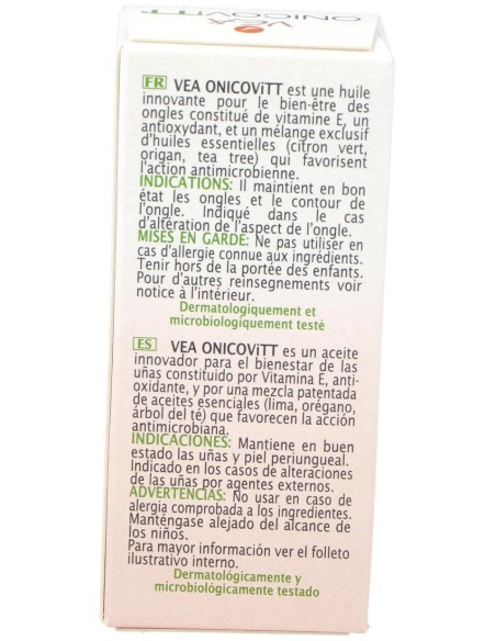 Vea Onicovitt Aceite Protector Para Uñas 7Ml. de Vea