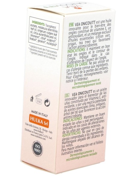 Vea Onicovitt Aceite Protector Para Uñas 7Ml. de Vea