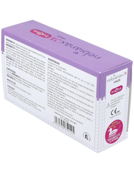 Nebianax 3% Limpieza Nasal 20Viales de Buona