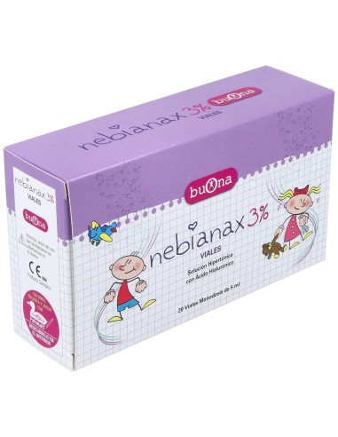 Nebianax 3% Limpieza Nasal 20Viales de Buona