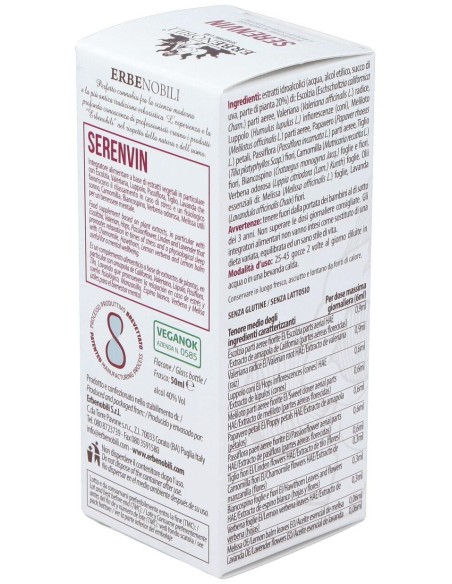 Serenvin Compost Insomnio 50Ml de Erbenobili