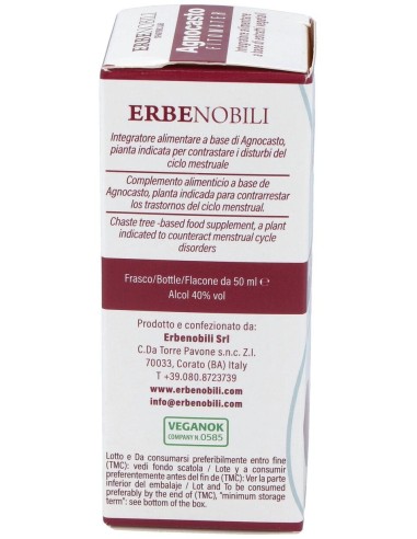 Agnocasto - Sauzgatillo Extracto Fitomater 50Ml de Erbenobili