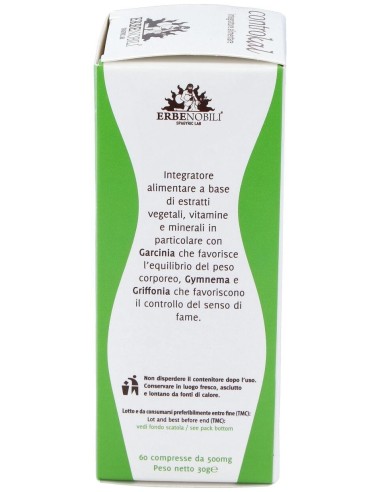 Controkal Compost Obesidad 60Comp de Erbenobili