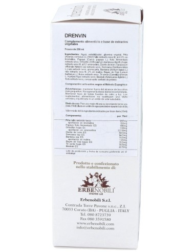 Drenvin Compost Celulitis 250Ml de Erbenobili