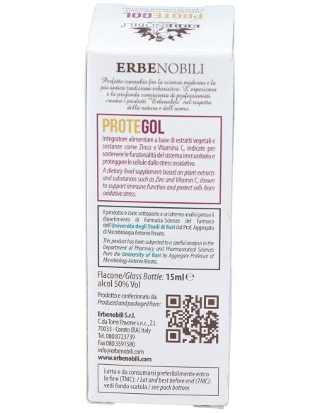 Protegol Composto Afonía Spray 15Ml de Erbenobili