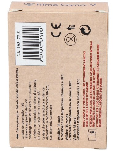 Filme Gyno  V Ovulos Vaginales 6Ovulos de Hulka