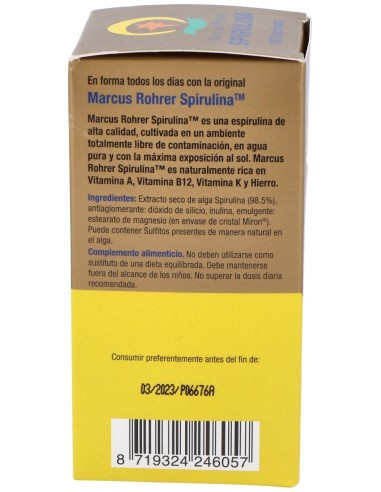 Espirulina 180 Comprimidos  de Marcus Rohrer