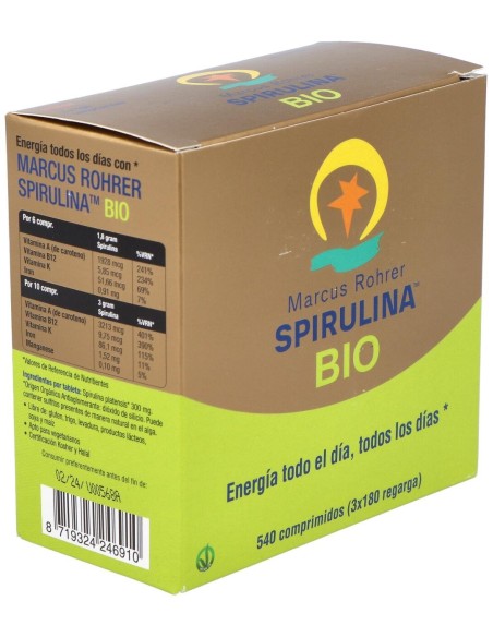 Spirulina Bio Recarga 540Comp. Marcus Rohrer de Marcus Rohrer