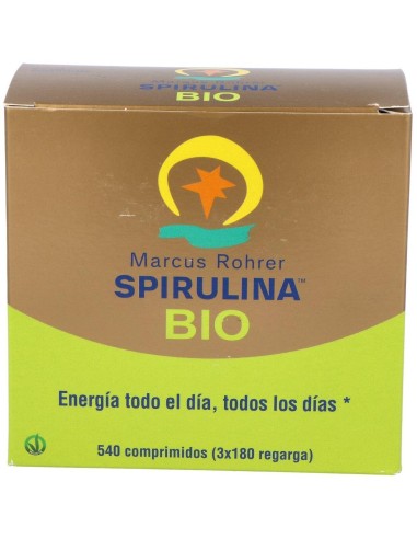 Espirulina Bio Recarga 540 Comprimidos  de Marcus Rohrer