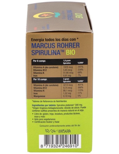 Spirulina Bio Recarga 540Comp. Marcus Rohrer de Marcus Rohrer