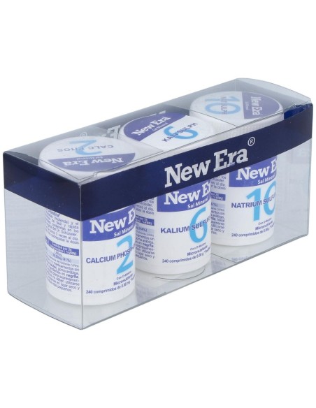 Schussler Trio Alergias Sales 2+6+10 de New Era