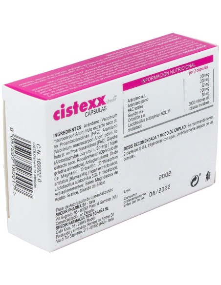 Cistexx 14Cap. de Shedir