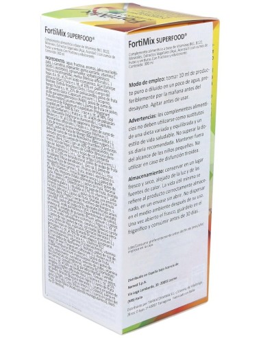 Fortimix Superfood Frutas 300 Mililitros Named