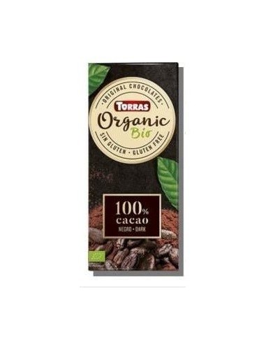 Chocolate Negro 100% Criollo Forastero. Bio Sg S/A de Torras