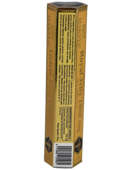 Jalea Real 1000Mg. Lecitina 30Perlas de Marnys