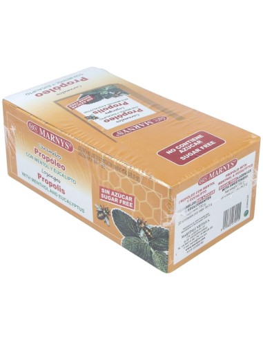 Caramelos Propoleo Sin Azucar Expositor 20Ud de Marnys
