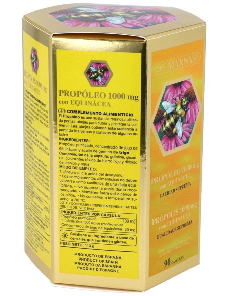 Propoleo 1000Mg.Con Echinacea  90Perlas de Marnys