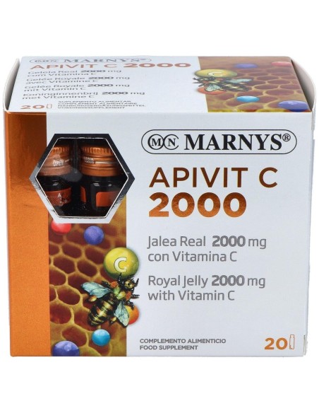 Apivit C Plus 2000Mg. 20Amp. de Marnys