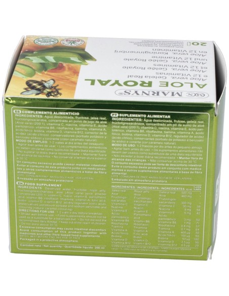 Aloe Royal 20Viales de Marnys